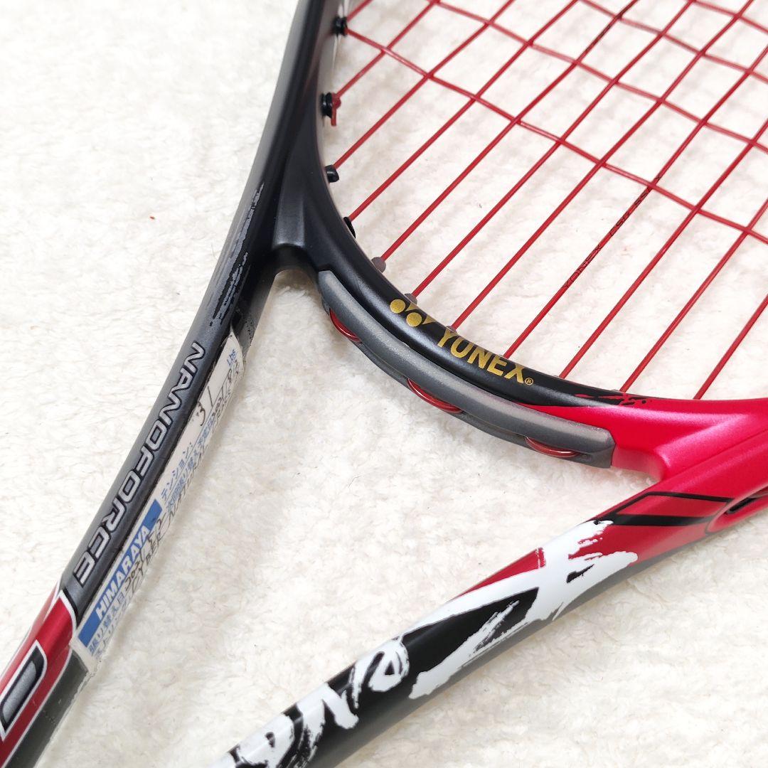⭐️極美品⭐️YONEX ナノフォース 8V レブ フレイムレッド