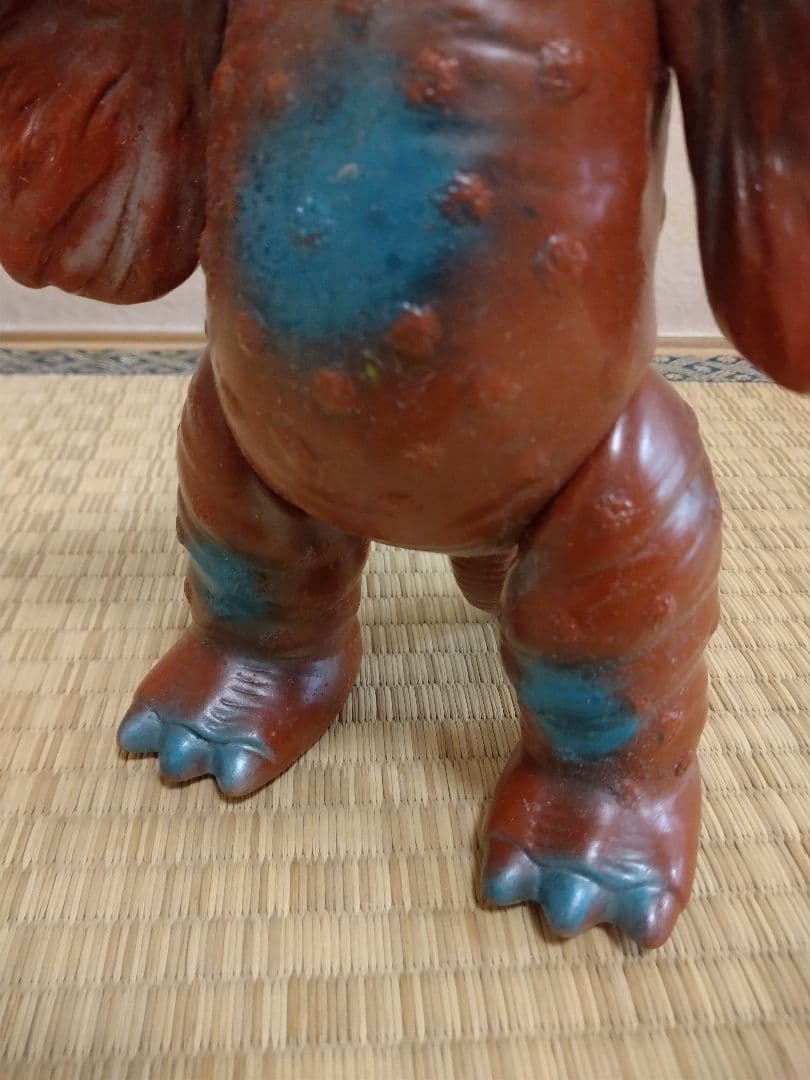 【たっちゃん】マルサン　ブルマァク　移行期　ソフビ　ペギラ　当時物