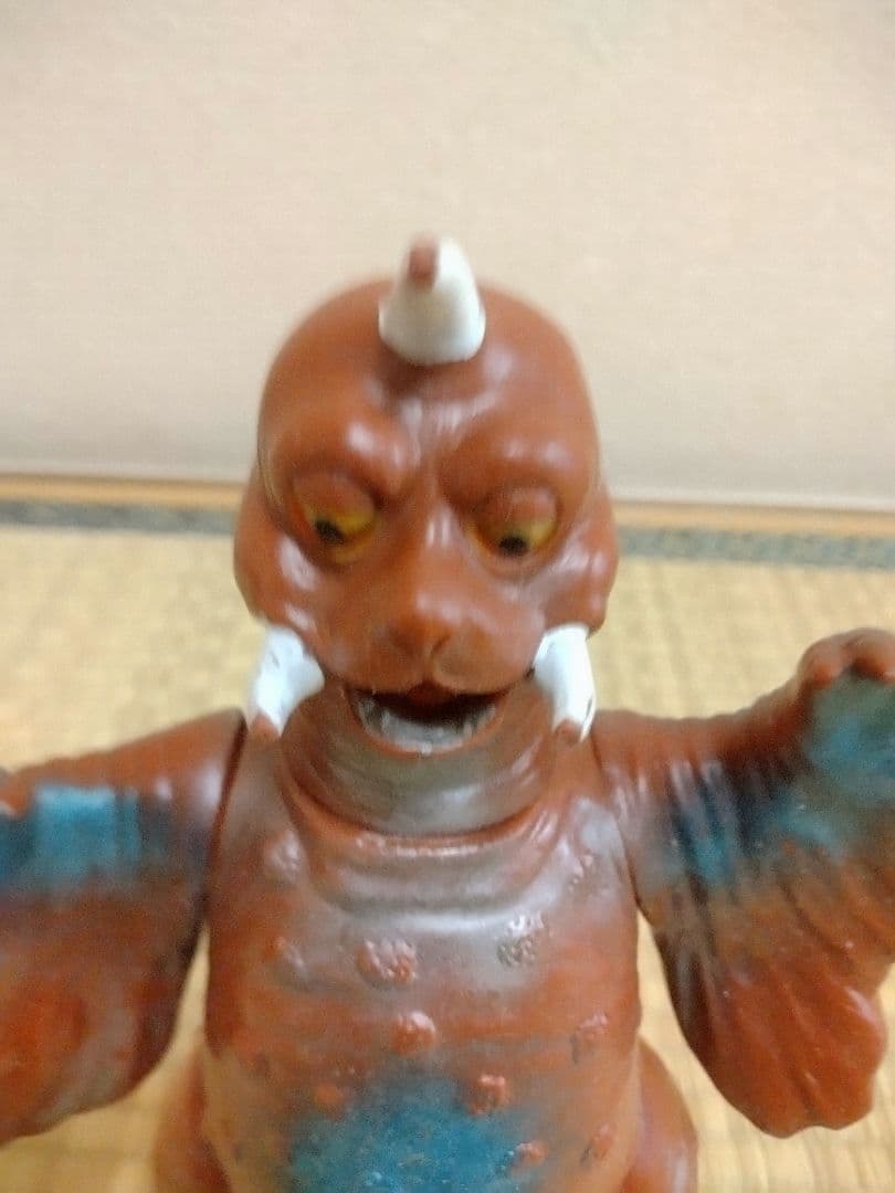 【たっちゃん】マルサン　ブルマァク　移行期　ソフビ　ペギラ　当時物