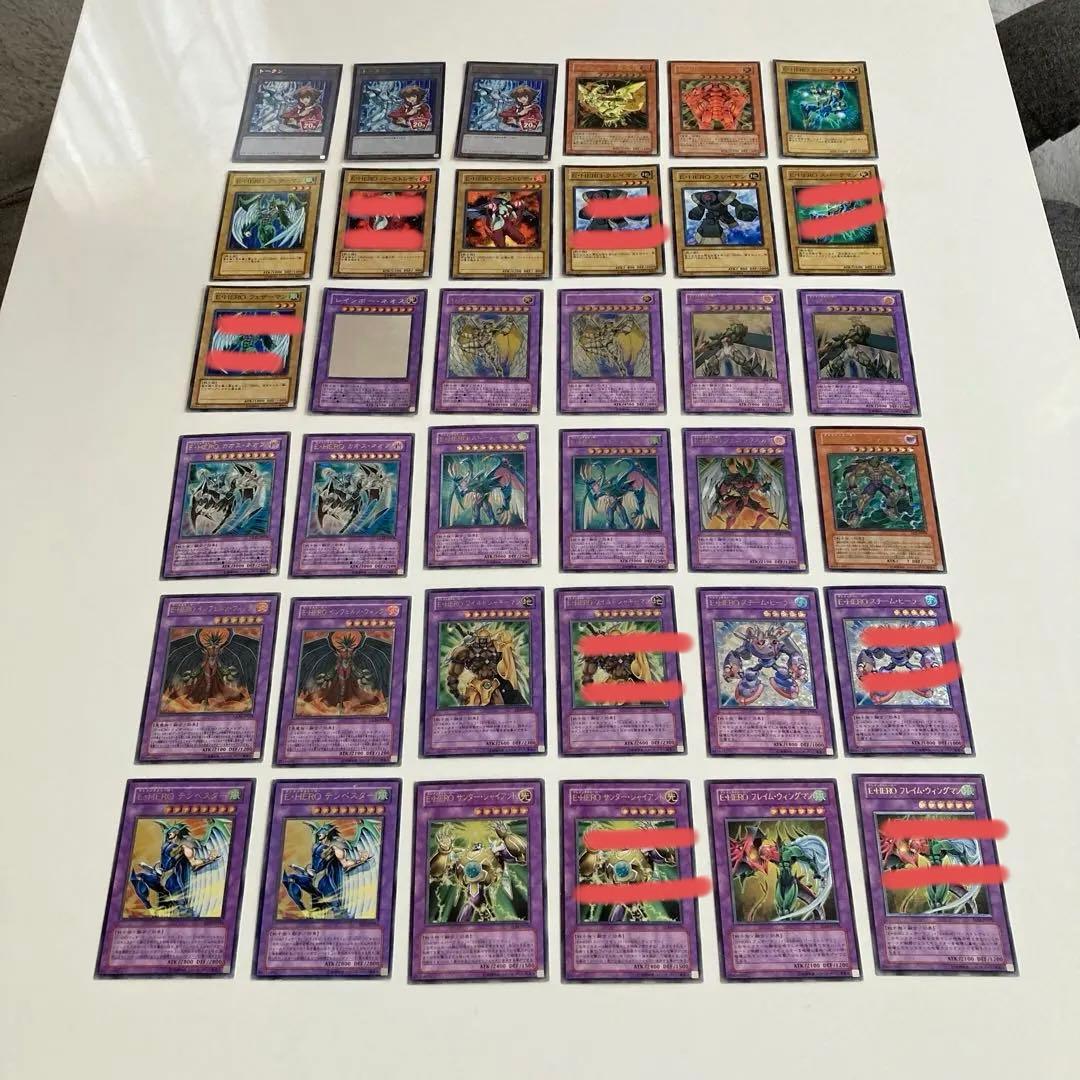 レリーフまとめ売り+α　（HERO多数）　遊戯王