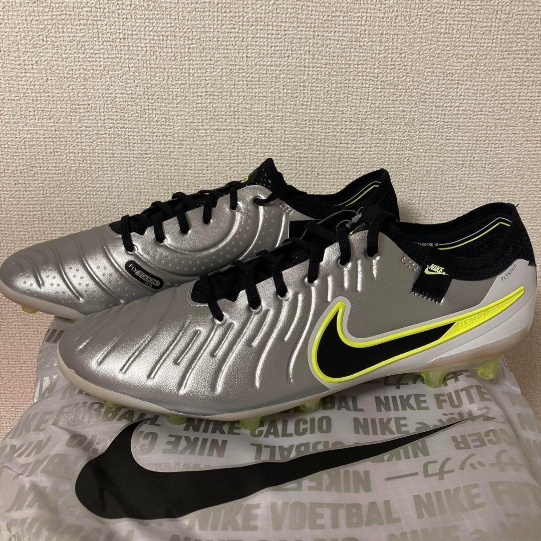NIKE ティエンポレジェンド10エリート AG-PRO 25.5㎝ 人工芝 銀