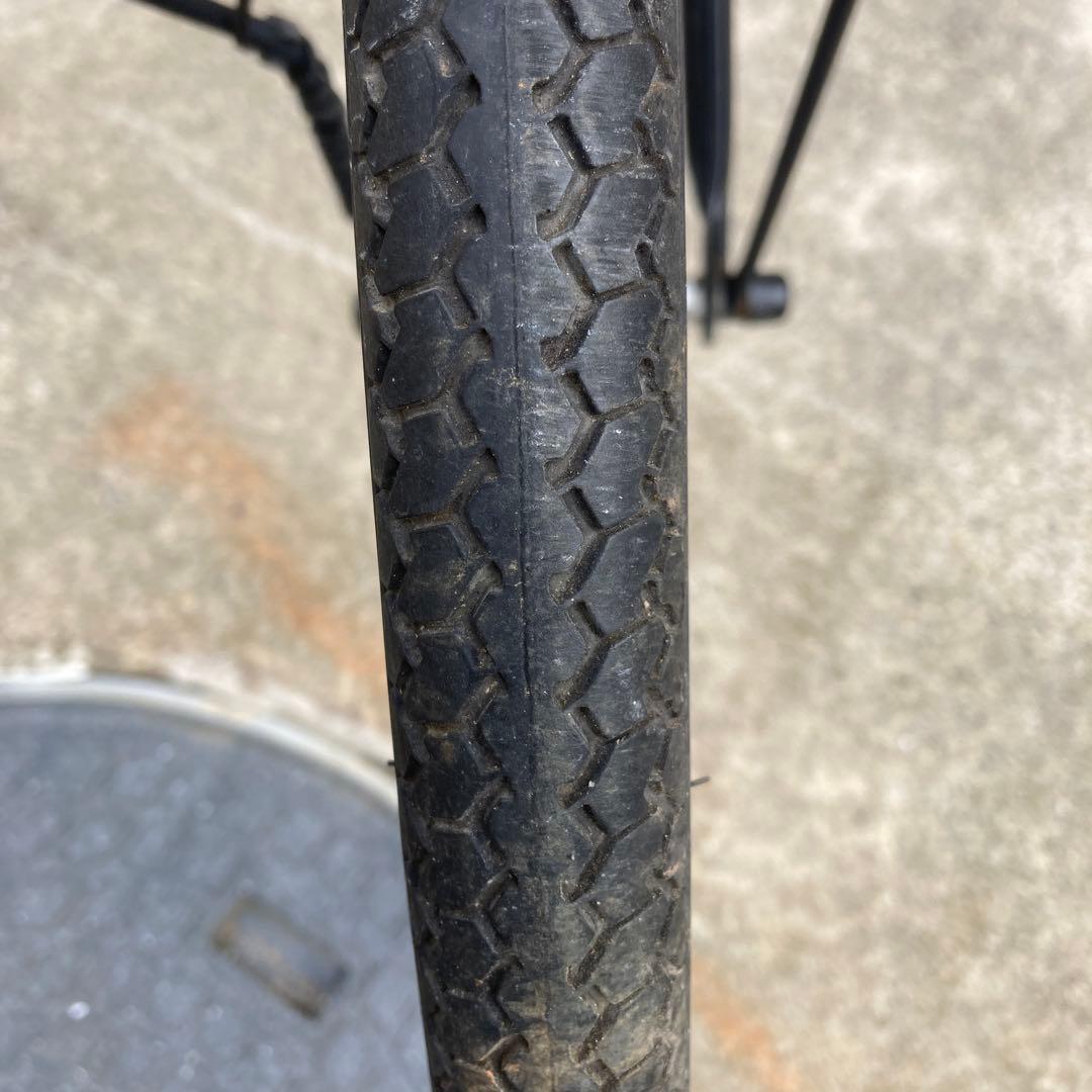 引き取り希望。シティサイクル ブラック バスケット付き