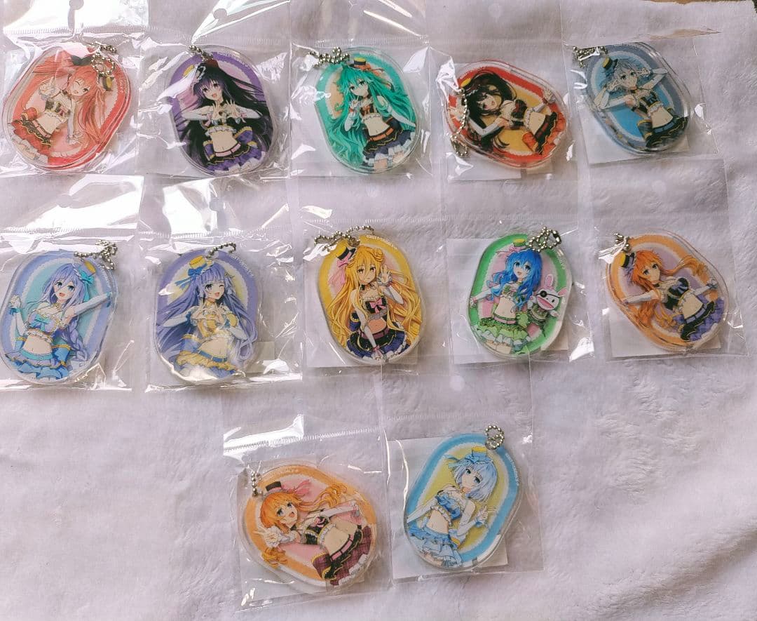 デート・ア・ライブ　キーホルダー 12精霊 全種セット12周年アイドルバラ売り可