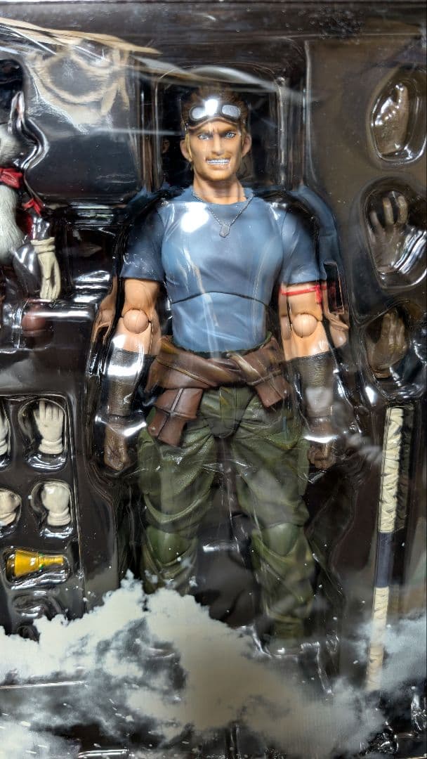 ファイナルファンタジーVII FF7AC PLAY ARTS改 シド＆ケットシー