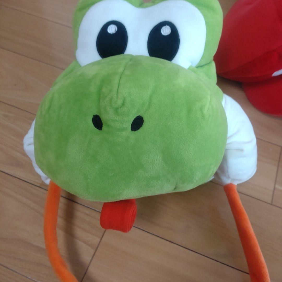USJ ヨッシー マリオ ぷくぷく　ぬいぐるみハット