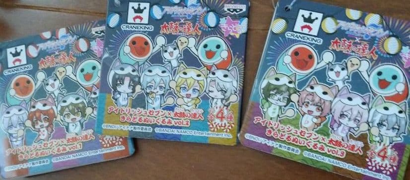 アイドリッシュセブン 太鼓の達人 きらどるぬいぐるみ ぬいぐるみ マスコット