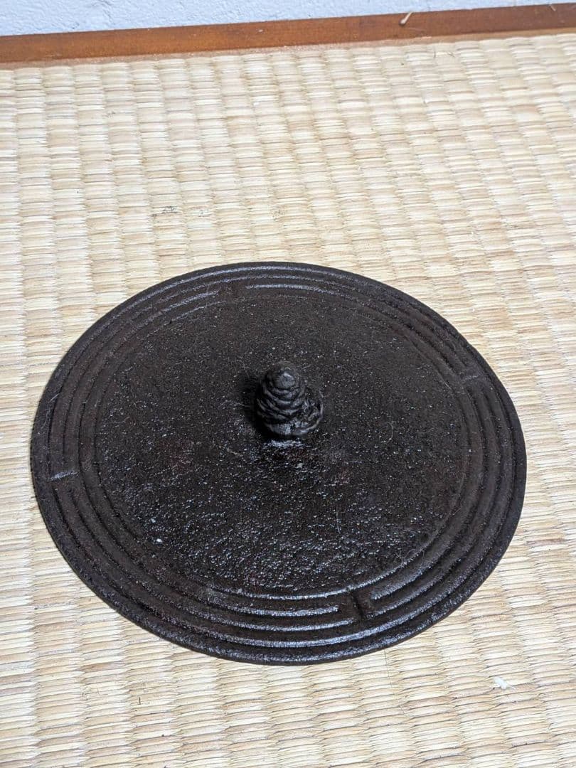 高陽堂造 鉄瓶 2.5L 寿文字 29cm大型 高岡鉄器 茶道具 煎茶道具 骨董