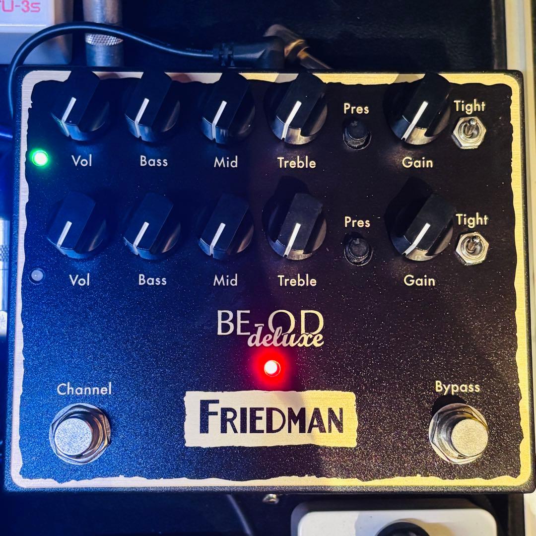 FRIEDMAN BE-OD DELUXE エフェクター オーバードライブ