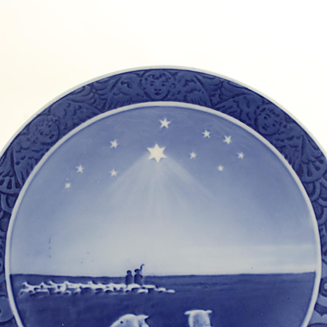 1918年 「羊飼い」独逸語版 イヤープレート ロイヤルコペンハーゲン