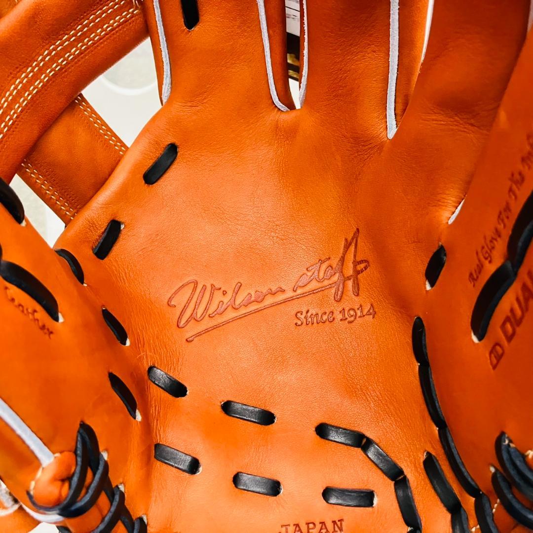 ウィルソン　WBW102898　硬式　内野手用　DL型　高校野球対応　仕上げ加工