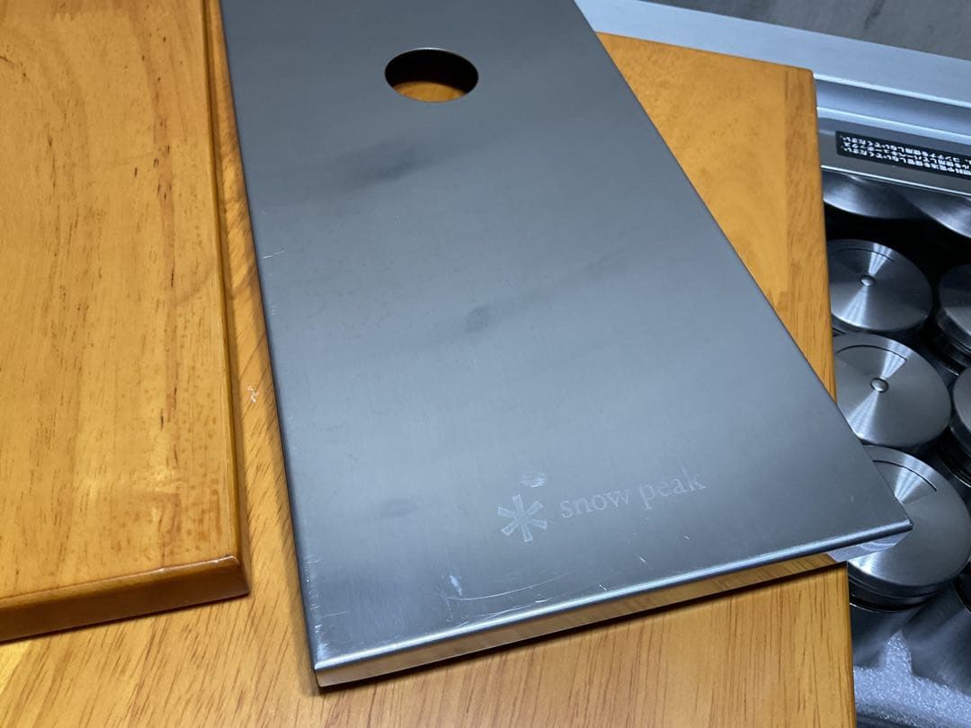 ステンボックスハーフユニット・ハンガー・スパイス入れ セット スノーピーク