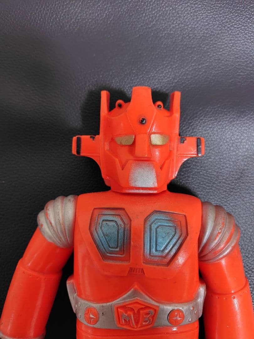 ジ*ン様 【超希少】マッハバロン　ソフビ　当時物　ブルマァク