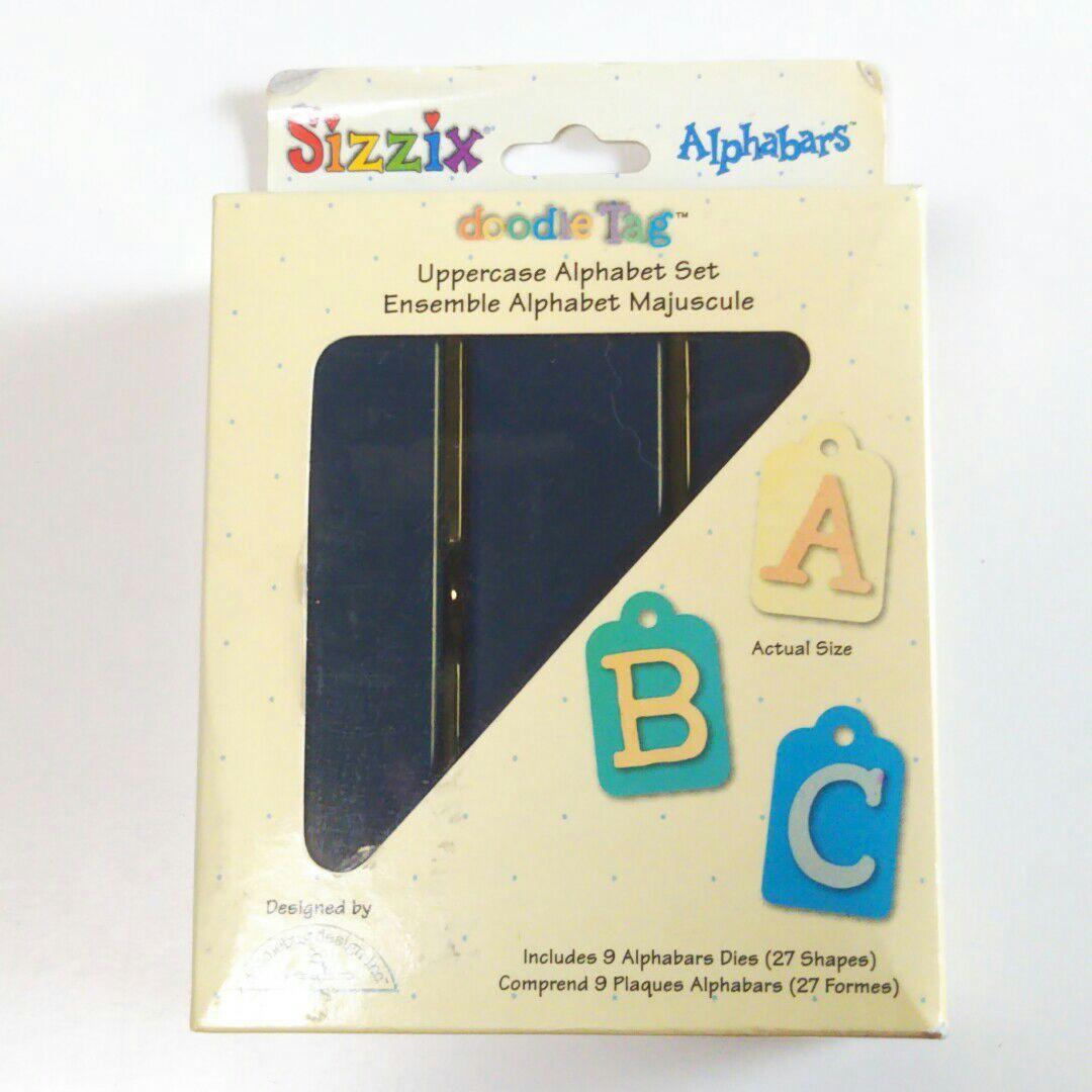 シジックス アルファベット ダイ タグ doodle tag 大文字