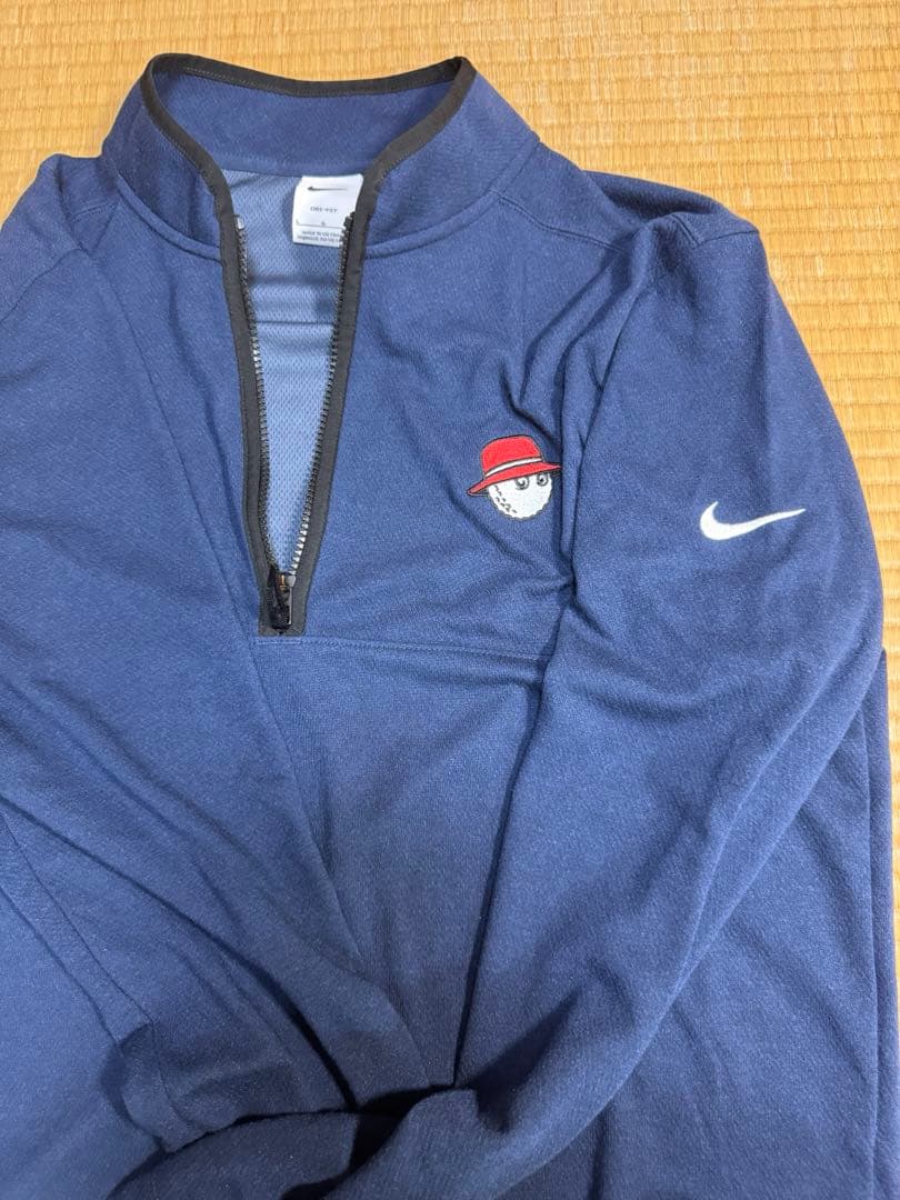 【激レア】NIKE × Malbon マルボン ゴルフ 長袖ジップシャツ XL