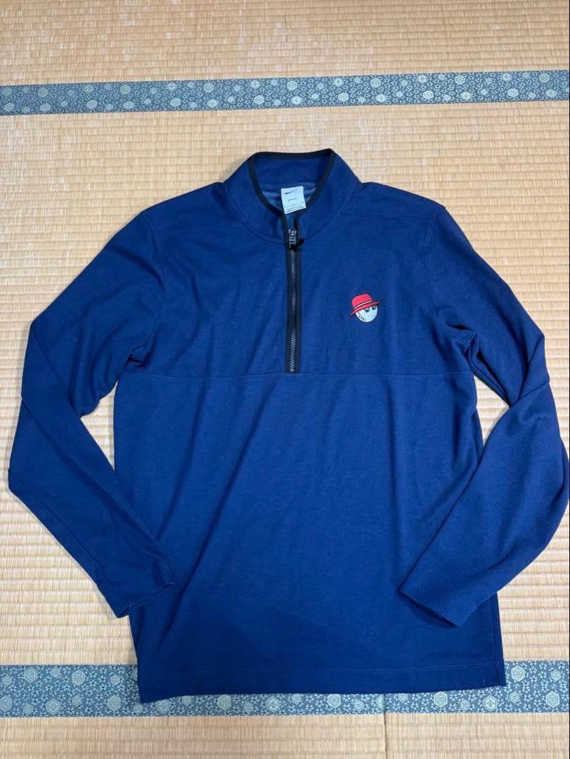【激レア】NIKE × Malbon マルボン ゴルフ 長袖ジップシャツ XL