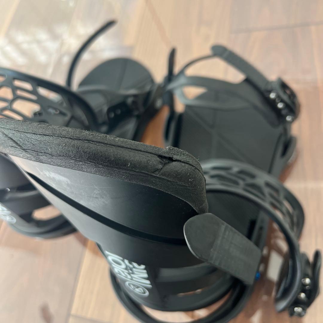 VONZIPPER ブラック スノーボード ビンディング M