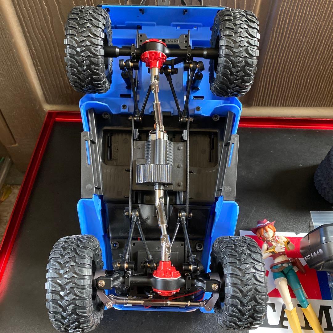 【送料込み】★WPL★C34ランクル完成品カスタム★ドライバーフィギュア付き★