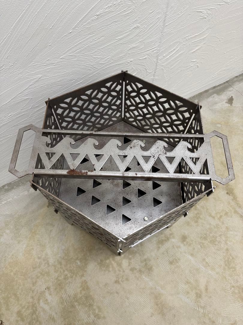 THEDAY 六角焚火台「七宝」