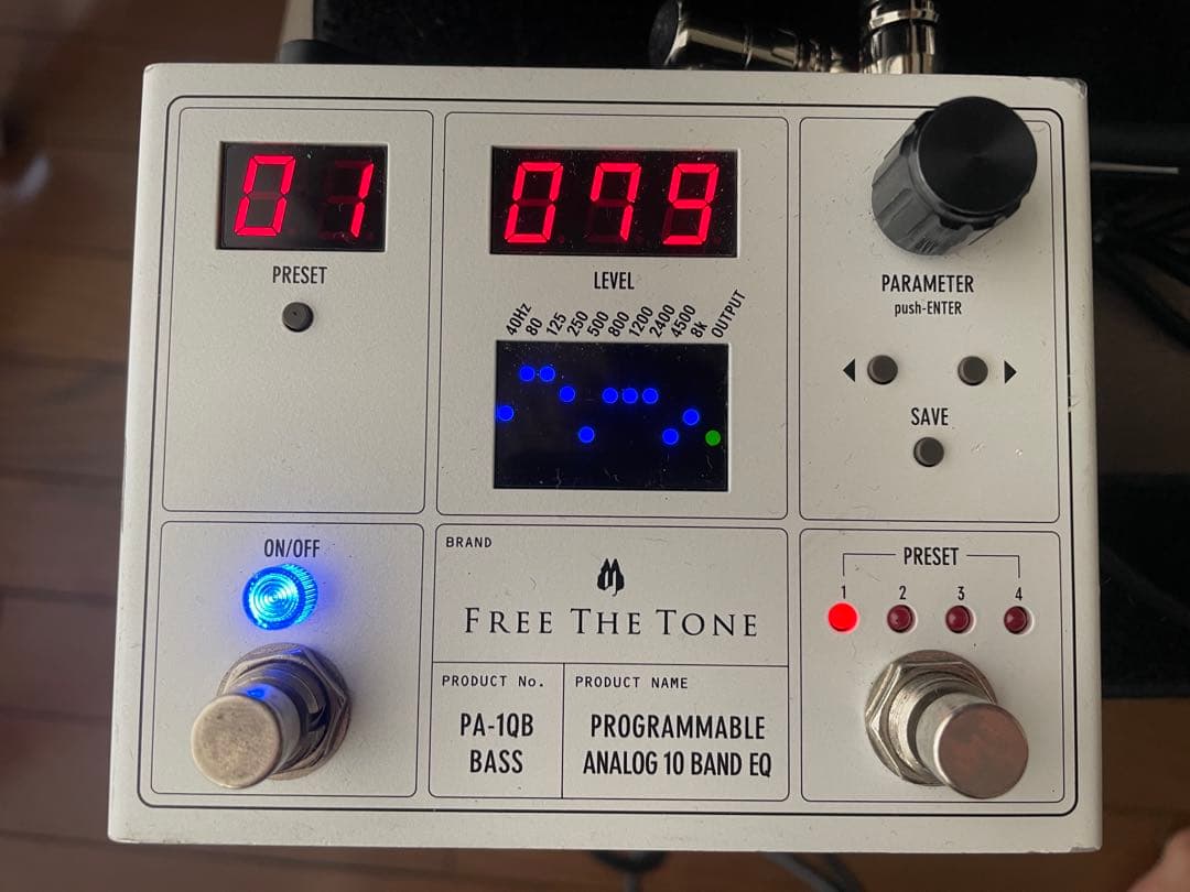 Free The Tone PA-1QB ベース用EQ