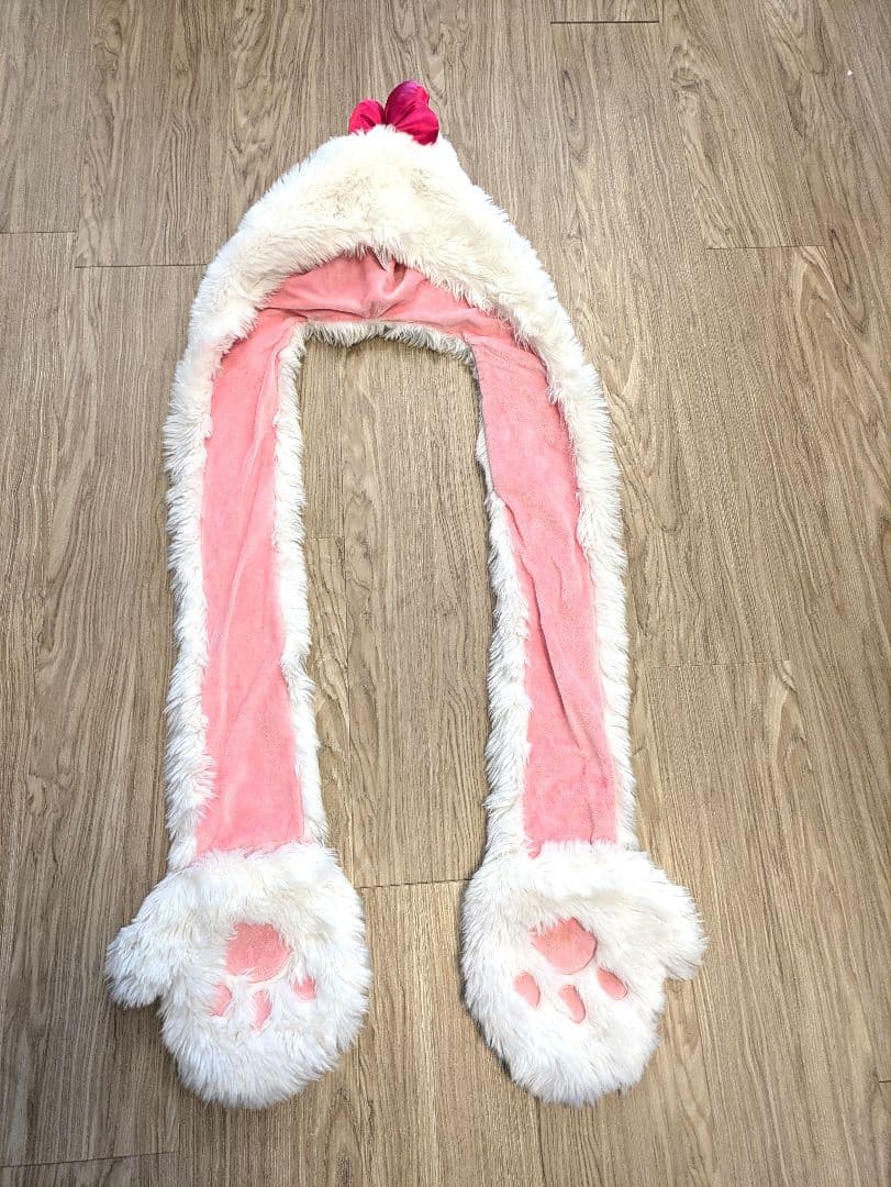 ディズニー★マフラーファンキャップ　マリーちゃん