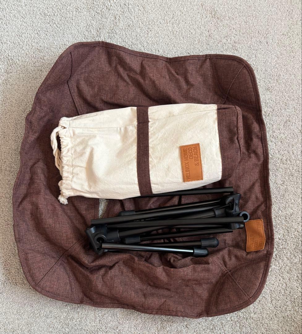 【美品】Helinox Deco & Beach コンフォートチェア 2脚セット