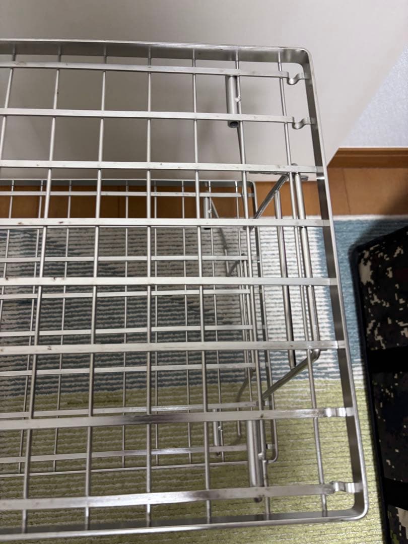 フィールドラック　ステンレス　天板　収納バッグ　キャンピングムーン　ユニフレーム