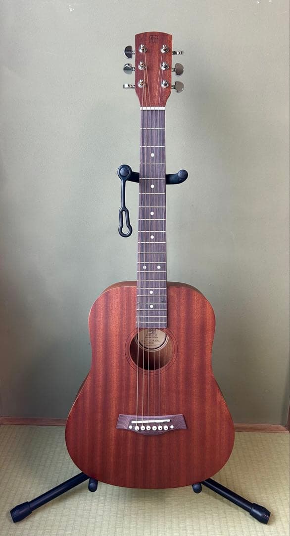 ★アウトレット★美品★音音ミニアコースティックギター ミニエレアコギター