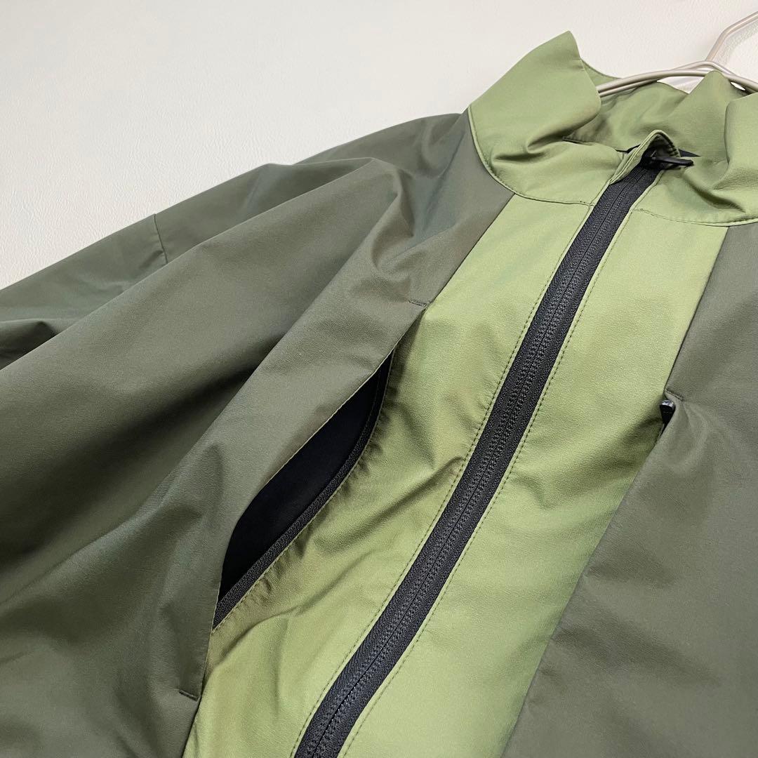 6487 TFW49 ジップアップジャケット　レインウェア　ナイロン
