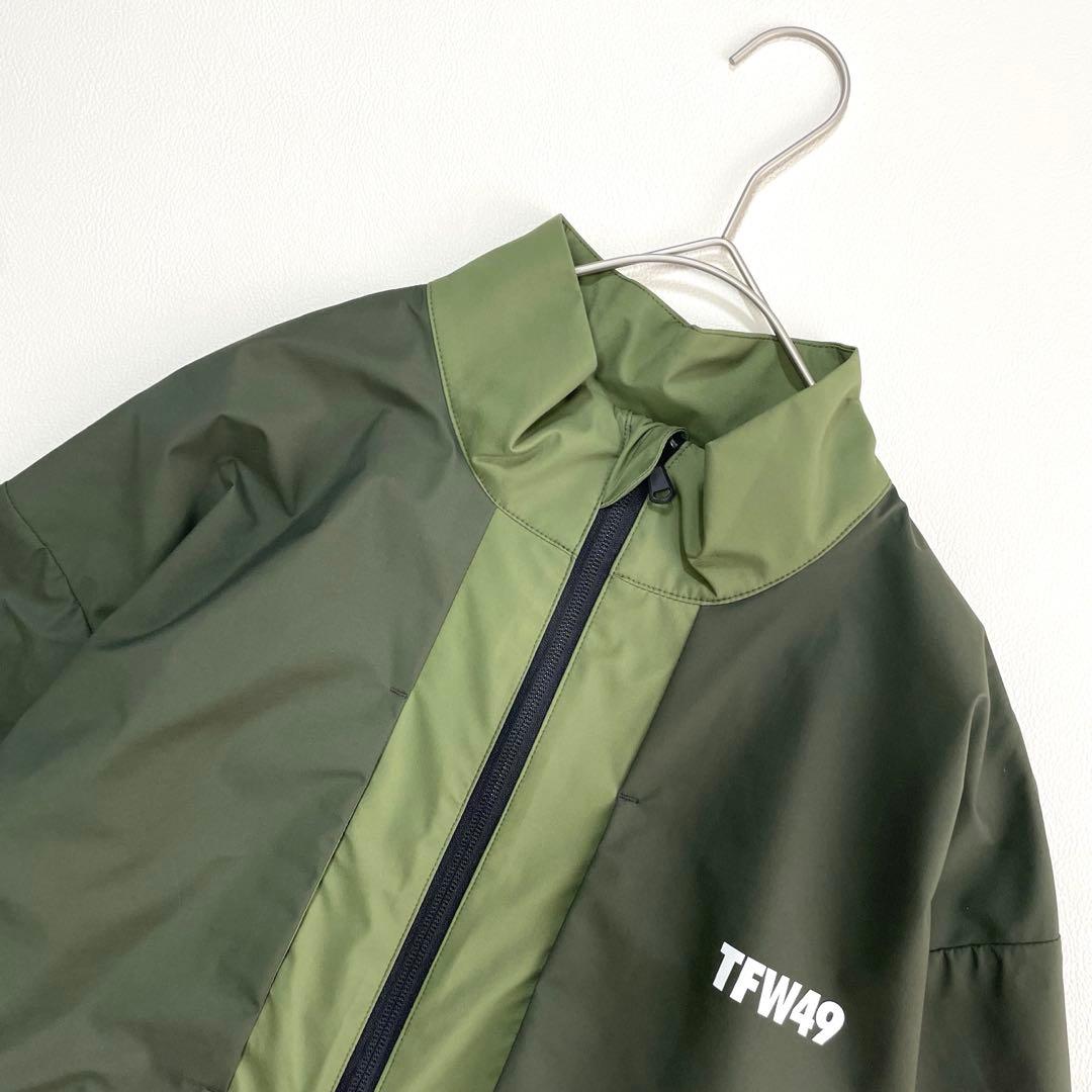 6487 TFW49 ジップアップジャケット　レインウェア　ナイロン