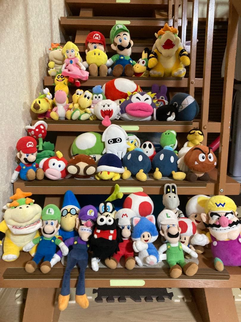 スーパーマリオブラザーズ　ぬいぐるみセット　まとめ売り　バラ売り不可