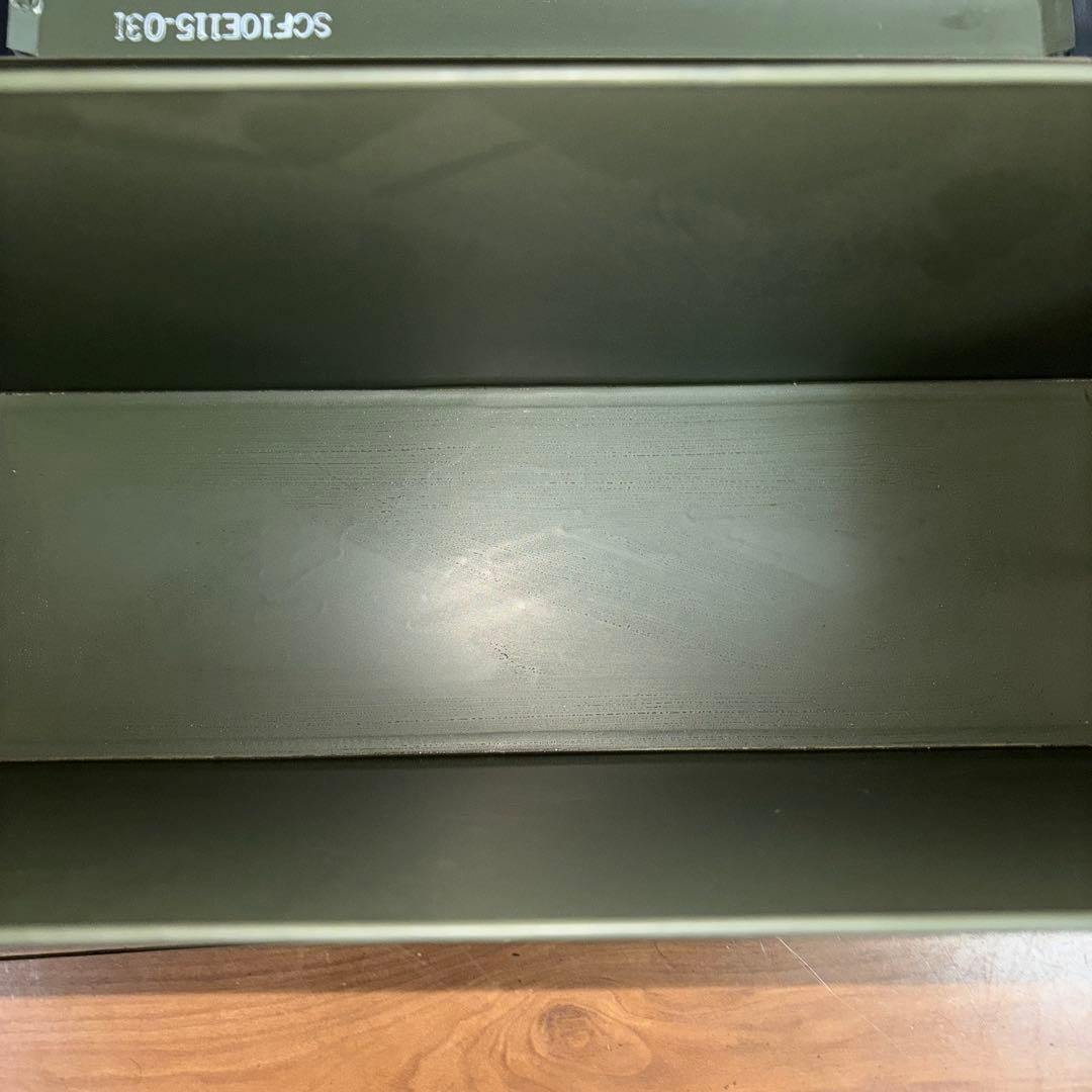 米軍　実物　AMMO BOX 40mm 32CARTRIDGES 弾薬箱