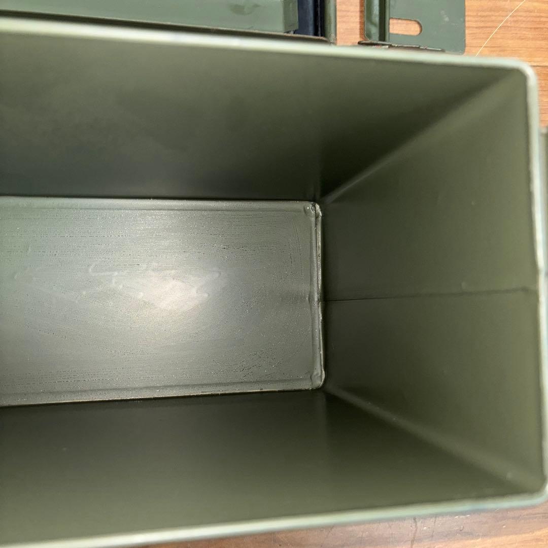 米軍　実物　AMMO BOX 40mm 32CARTRIDGES 弾薬箱