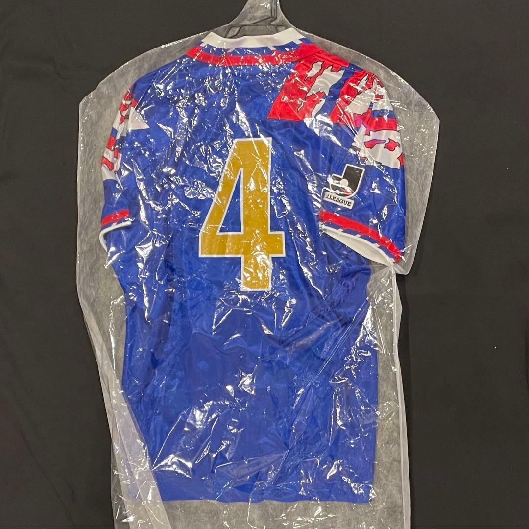 【超希少】Jリーグ初期 横浜マリノスホームユニフォーム井原正巳 4番 XLミズノ