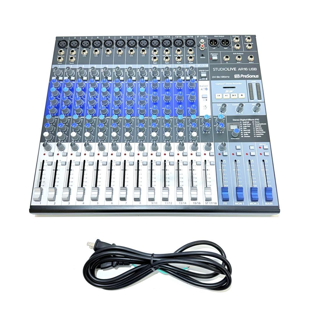 PreSonus STUDIOLIVE AR16 USB ミキサー