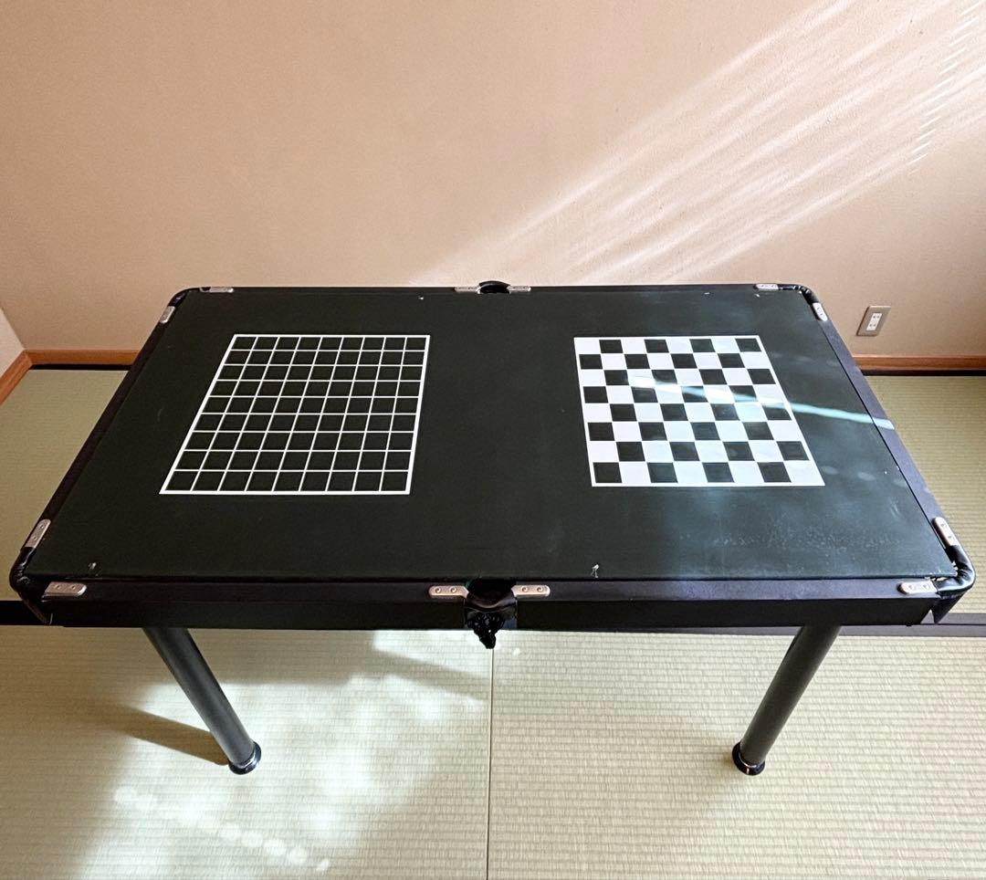 ファミリー&スポーツゲームテーブル ビリヤード 卓球 ホッケー チェス 4in1