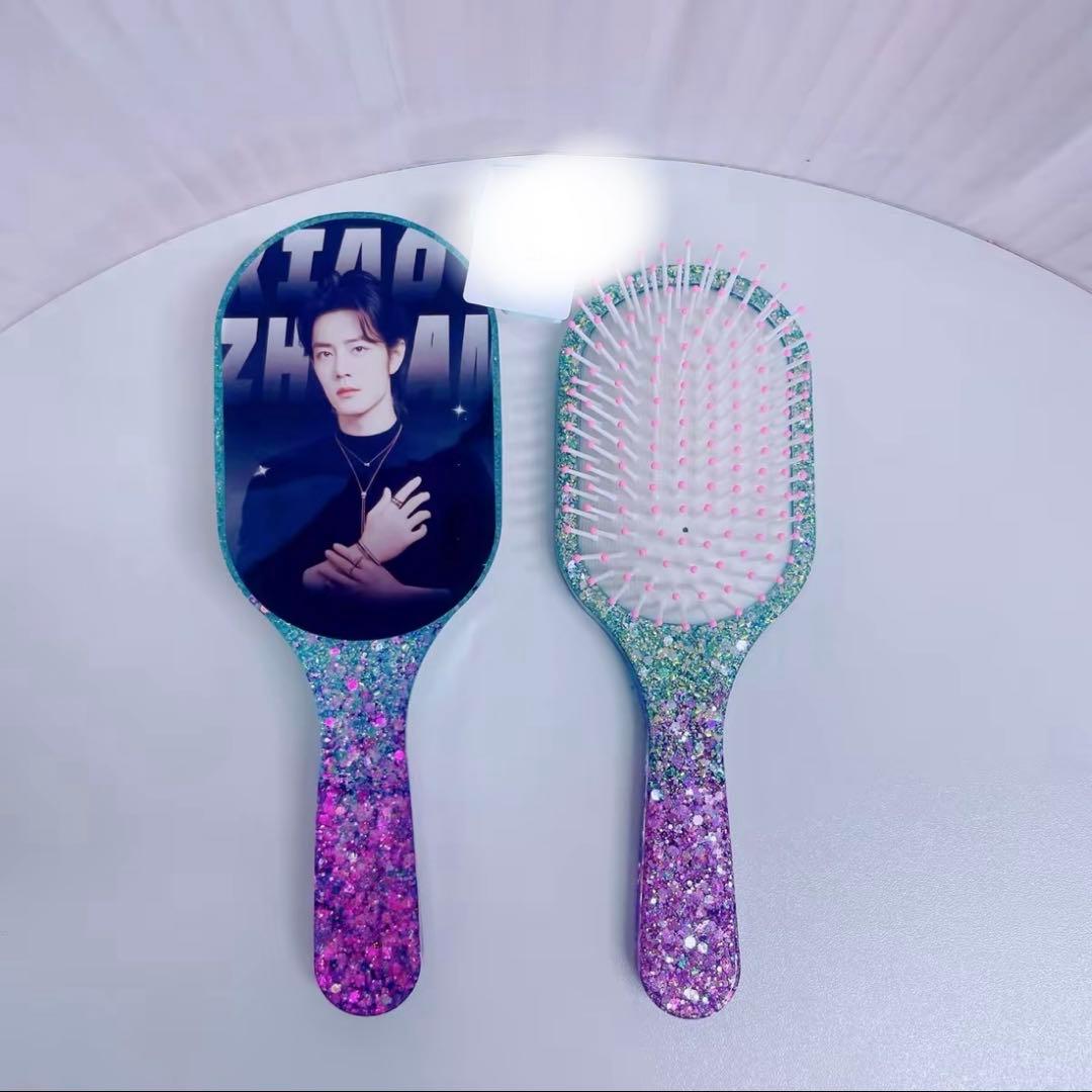 肖戦 超大レジンエアークッション付きヘアブラシ　7点セット❣️確認用0119