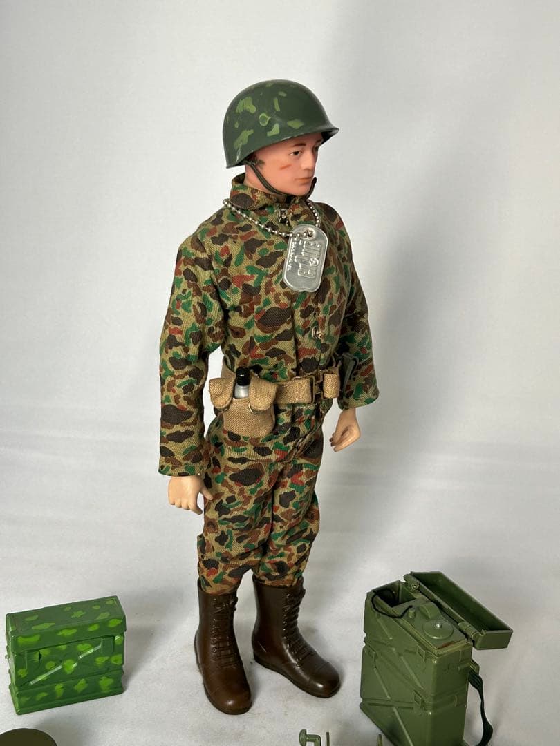 ご予約品　箱付きビンテージGIジョー　アクションマリーン