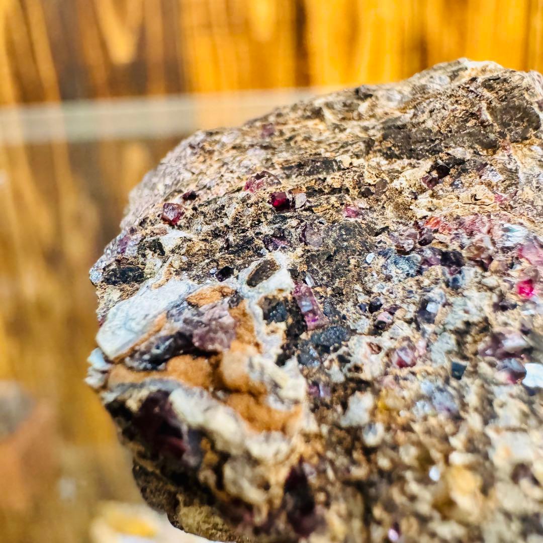 国産鉱物 パイロクスマンガン 愛知 ハイクオリティ クラスター