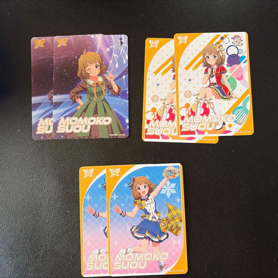 桜守歌織、周防桃子　カードフォリオ　MR おまけ付き