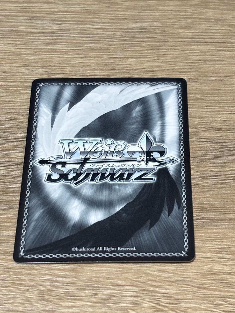 ヴァイスシュヴァルツ バンドリ 10th 楽屋へGO！ 市ヶ谷有咲 サイン