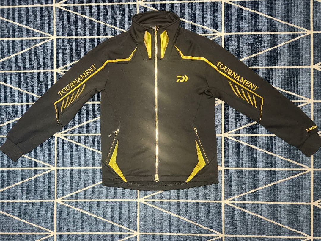 ダイワ トーナメント ジャージスーツ DI-1007T ブラック　サイズM