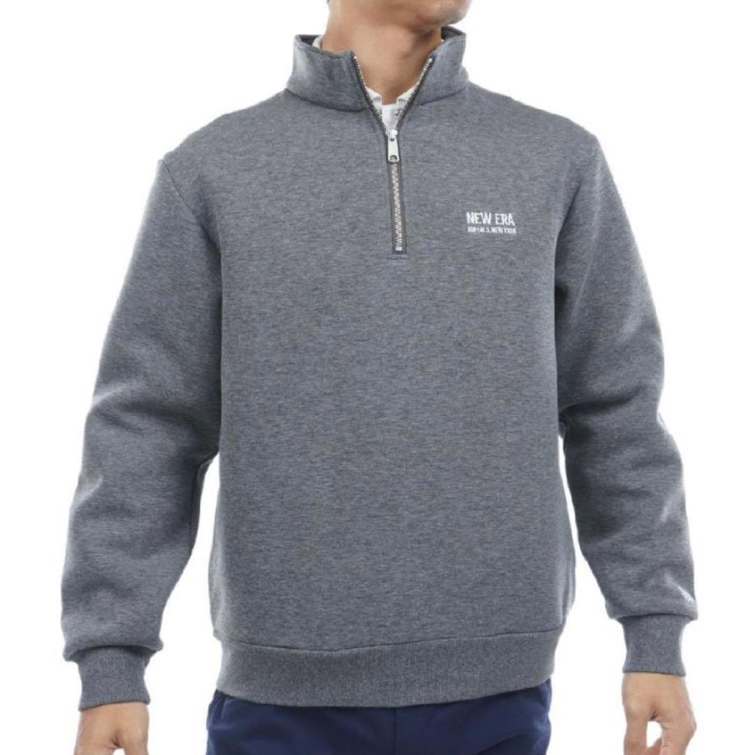 ニューエラゴルフ ゴルフウェア テックスウェット ハーフジップ プルオーバー M