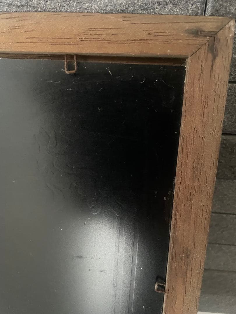 coca-cola コカコーラ　パブミラー　鏡　ビンテージ　レトロ　木製フレーム