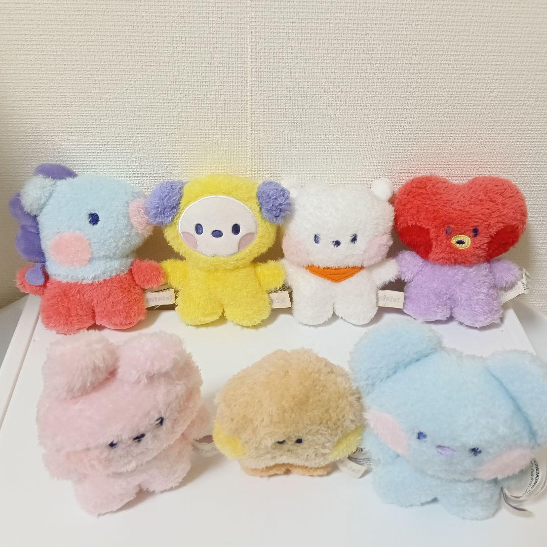 BT21 minini スタンディングドール　7体セット　開封済