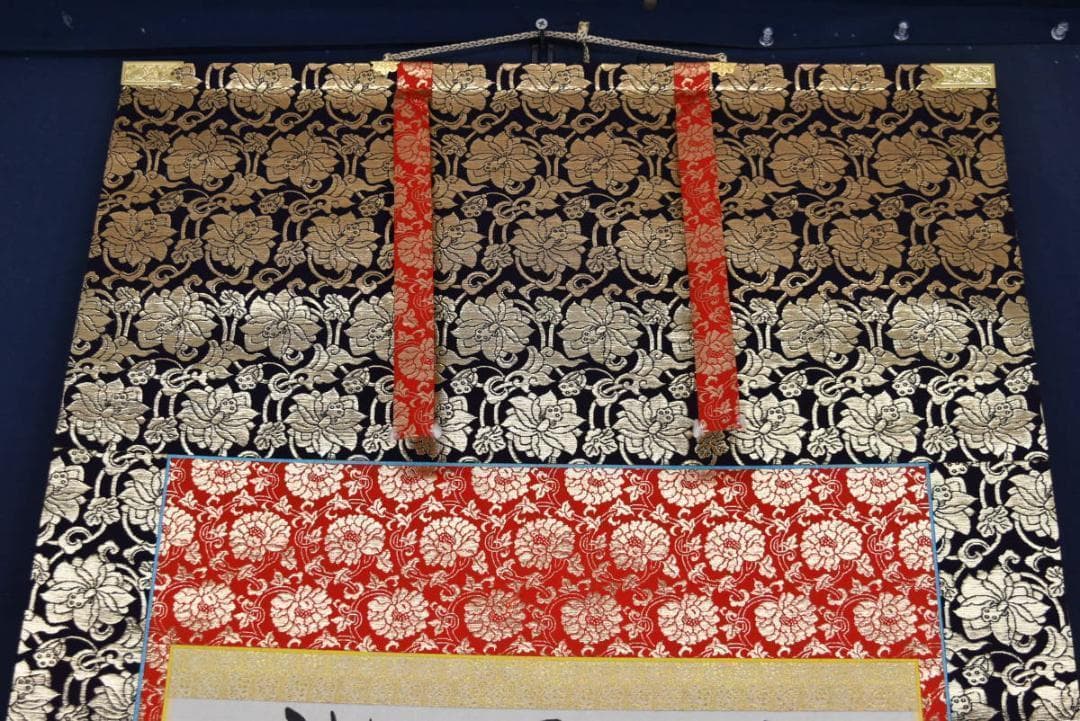 三十三ヶ所/西国三十三箇所霊場集印肉筆掛軸/仏事掛/掛軸/名家伝来/AA-732