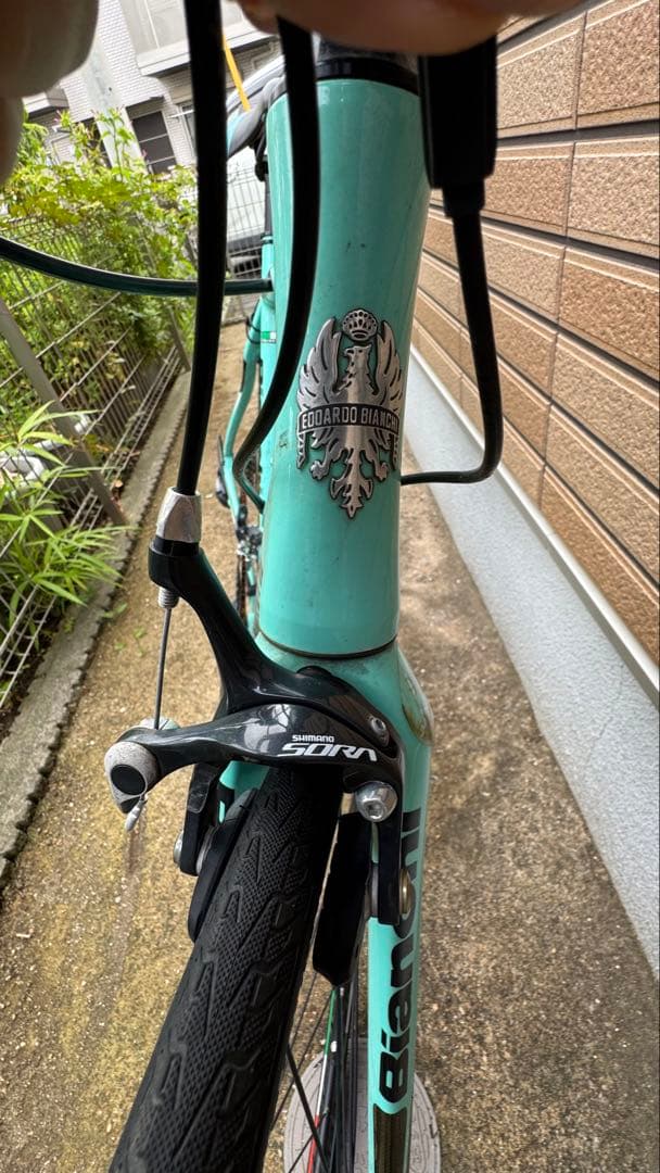【8/8までお値引】Bianchi VIA NIRONE 7 チェレステカラー