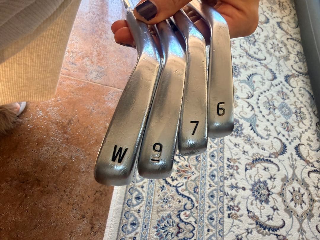 PING ブループリント　W, 9, 7, 6 スチールシャフト