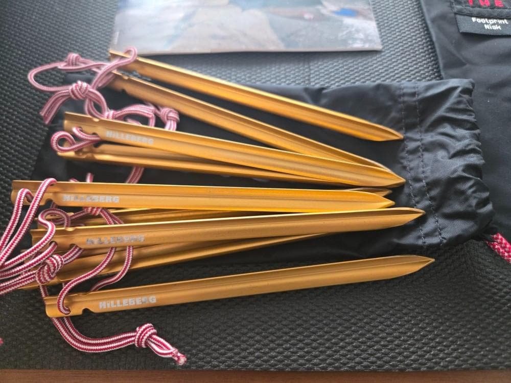 【美品】HILLEBERG NIAK ニアック +フットプリント