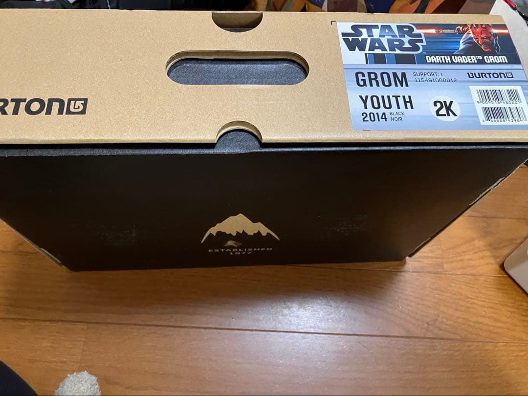 Burton スノーボードブーツ Grom Youth ダース・ベイダー