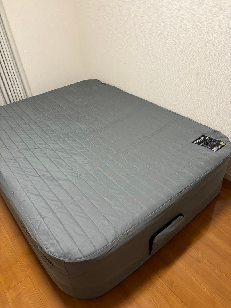 アウトドア寝具 POLARIS 2P CAMPING PUMFY AIR BED+GS SET